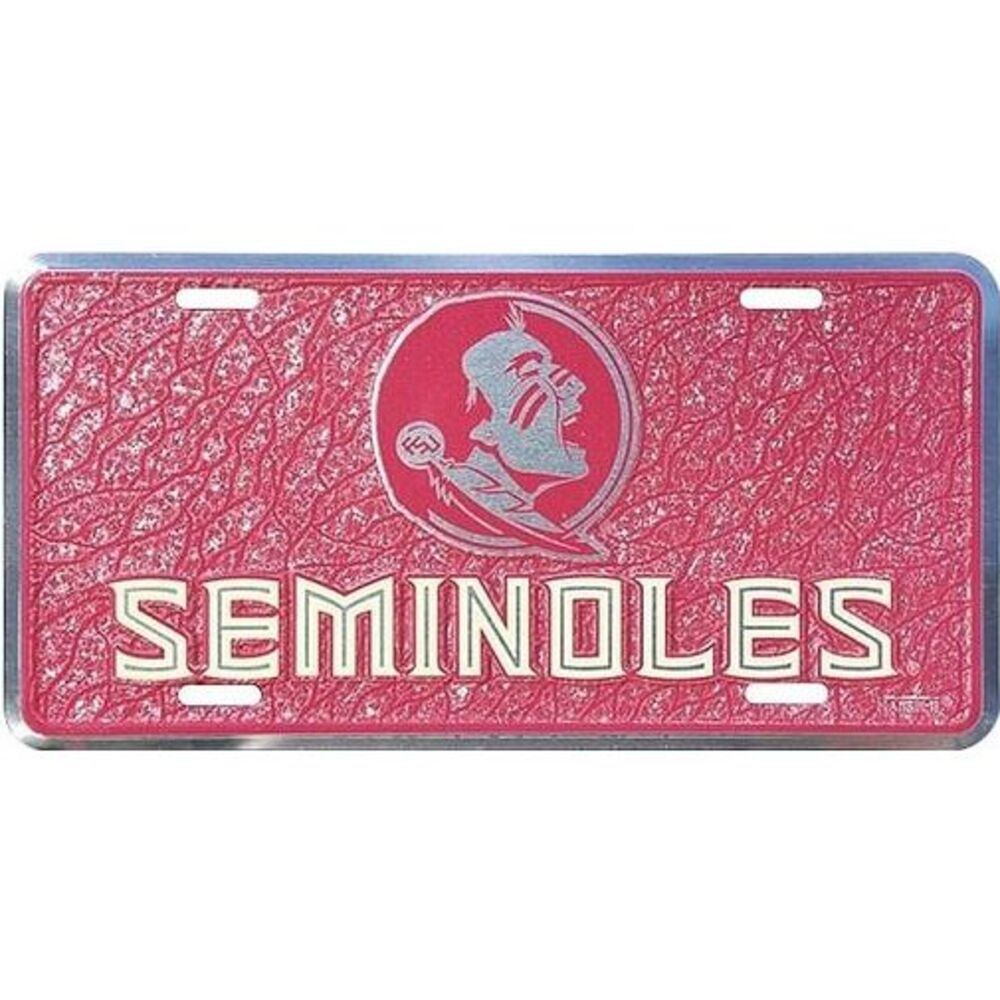 Florida State Seminoles NCAA Mosaic License Plate